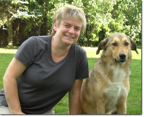 Im Garten mit Lucca